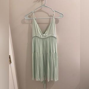 American Threads Mint Dress - Size Medium